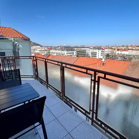 Rooftop View Prague